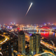 Illustration for article titled Beautiful long exposure photo of the lunar eclipse rising over China